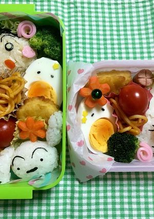 キャラ弁☆しんちゃん＆すみっコぐらし-レシピのメイン写真