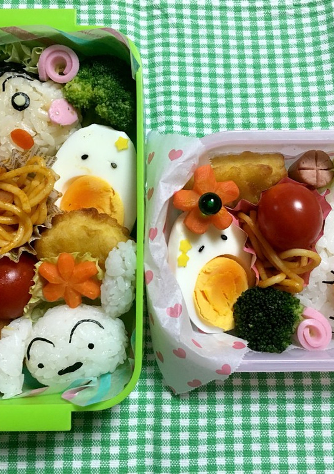 キャラ弁☆しんちゃん＆すみっコぐらし-レシピのメイン写真