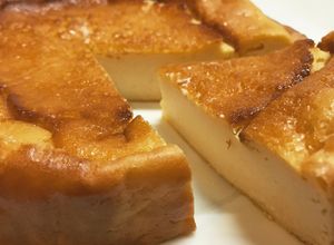 豆腐とヨーグルトとＨＭでチーズケーキ風-レシピのメイン写真