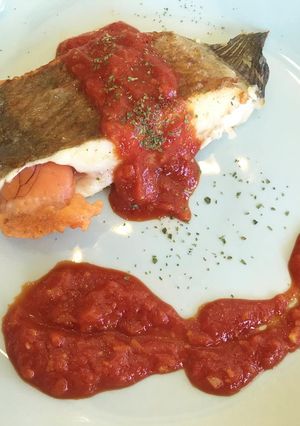 赤カレイトマト煮込みソース添え-レシピのメイン写真