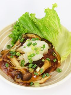 和風ハンバーグ~きのこソース~-レシピのメイン写真