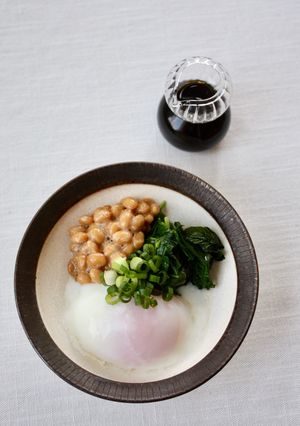 簡単おつまみ【モロヘイヤ納豆】ご飯にも-レシピのメイン写真