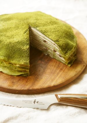 抹茶のミルクレープ-レシピのメイン写真