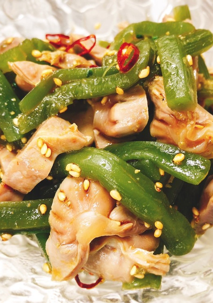 山くらげと砂肝の食感が中華で出会う-レシピのメイン写真