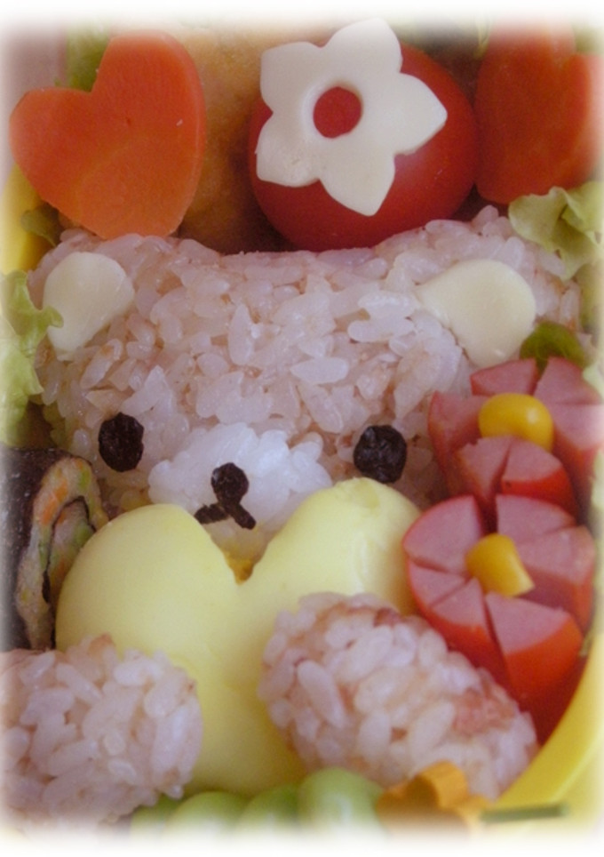☆幼稚園のお弁当（キャラ弁）☆-レシピのメイン写真