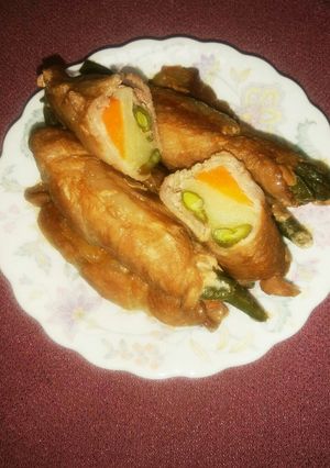 オイスターソースで肉巻き!-レシピのメイン写真