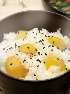白だしで♪ホクホク秋の栗ごはん-レシピのメイン写真