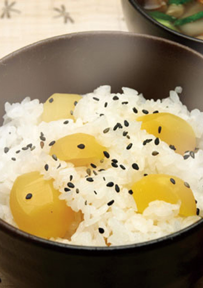 白だしで♪ホクホク秋の栗ごはん-レシピのメイン写真