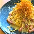パリパリえのきのクリームパスタ