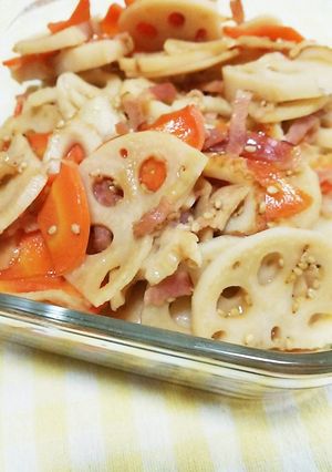 簡単‼れんこんとベーコンのきんぴら-レシピのメイン写真