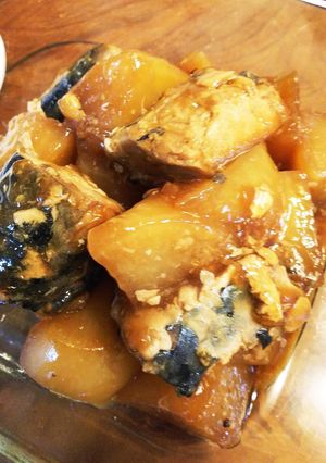 サバ缶と大根の煮物-レシピのメイン写真