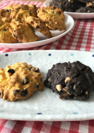 くるみとチョコチップのドロップクッキー-レシピのメイン写真