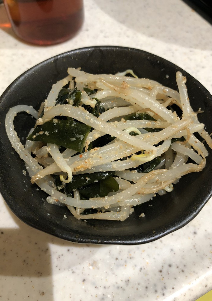 わかめともやしの簡単なポン酢和え-レシピのメイン写真