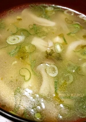 ◆切干大根の戻し汁で旨い味噌汁◆-レシピのメイン写真