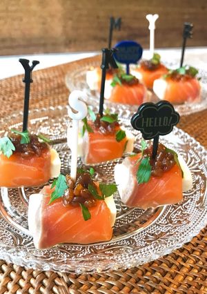 クリームチーズのサーモン巻き-レシピのメイン写真