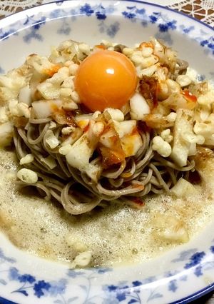 血液サラサラ玉ねぎ無量寿蕎麦-レシピのメイン写真