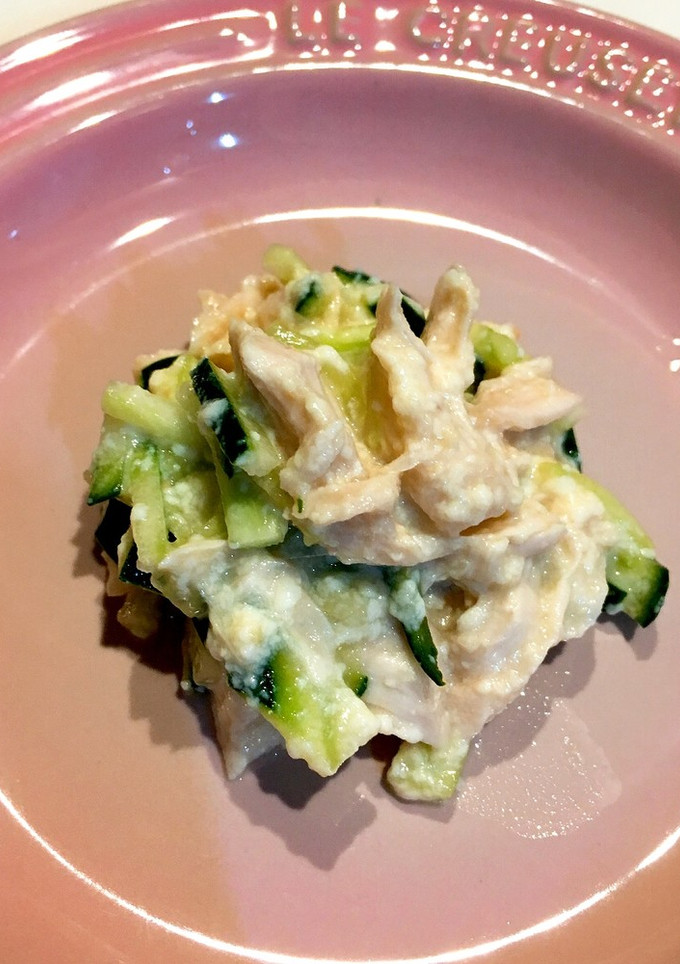 【離乳食後期〜】ささみときゅうりの白和え-レシピのメイン写真