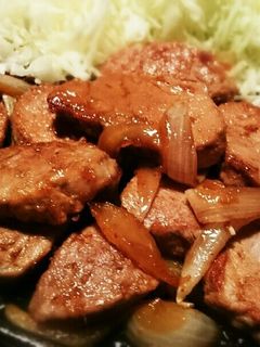 柔らか~いヒレ肉のボリュームしょうが焼き-レシピのメイン写真