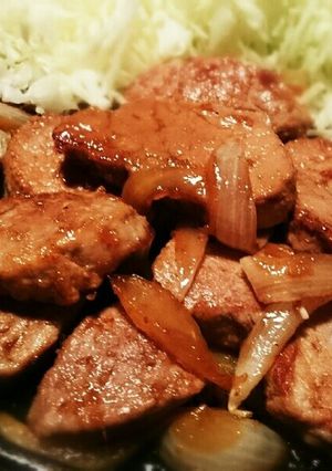 柔らか～いヒレ肉のボリュームしょうが焼き-レシピのメイン写真