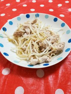 豚肉ともやしの塩ダレ炒め-レシピのメイン写真