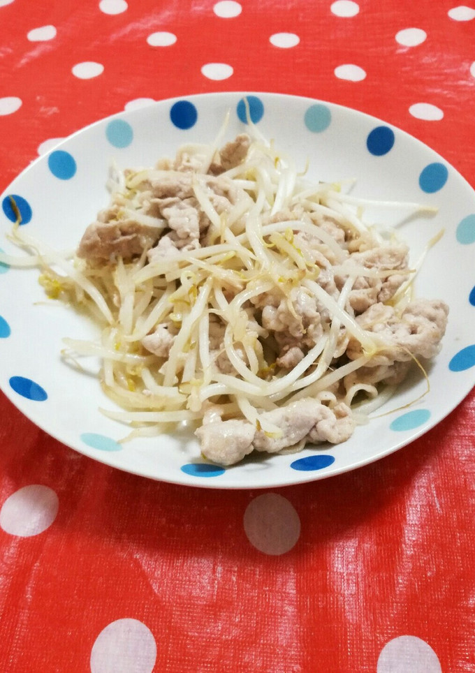 豚肉ともやしの塩ダレ炒め-レシピのメイン写真