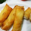 鶏胸肉の梅チー春巻