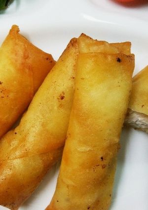 鶏胸肉の梅チー春巻-レシピのメイン写真