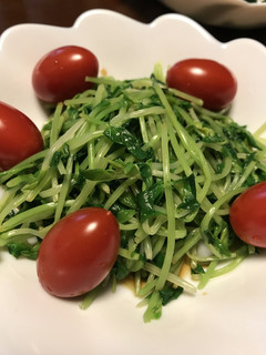 簡単に豆苗のおひたし-レシピのメイン写真