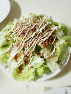レタスの和風?サラダ-レシピのメイン写真