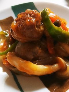 節約!揚げずにジューシー!豚こま肉で酢豚-レシピのメイン写真