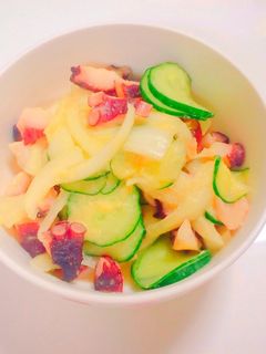激うま!タコの酢味噌和え-レシピのメイン写真