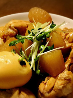 手羽と大根たまごのカレーの炒め煮-レシピのメイン写真