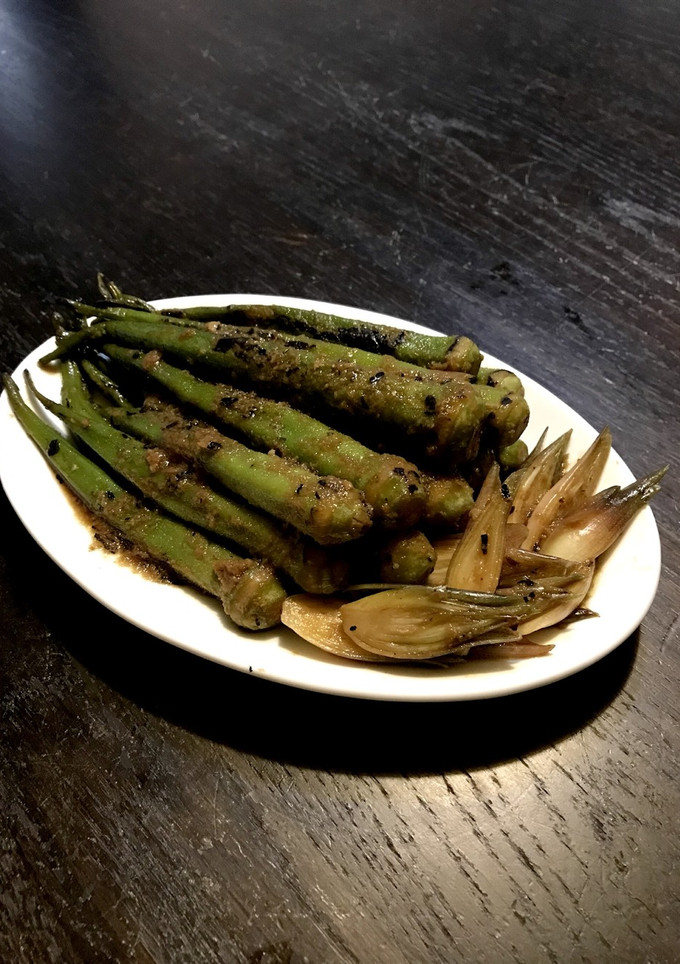 簡単☆焼きオクラと茗荷の生姜マリネ-レシピのメイン写真