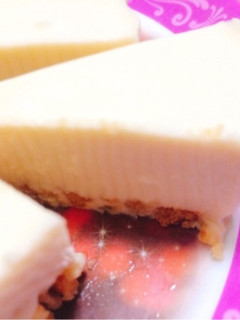 生クリーム不使用!レアチーズケーキ-レシピのメイン写真