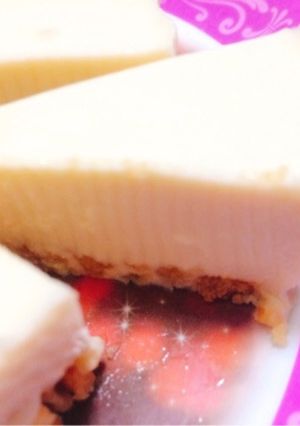 生クリーム不使用!レアチーズケーキ-レシピのメイン写真