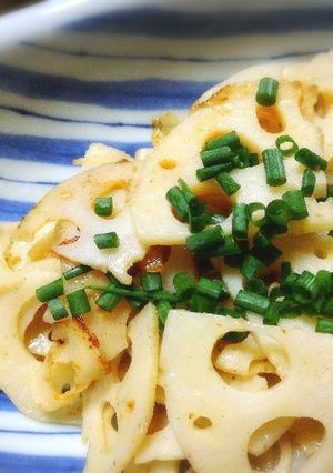 簡単☆おいしい☆レンコンのバター炒め-レシピのメイン写真