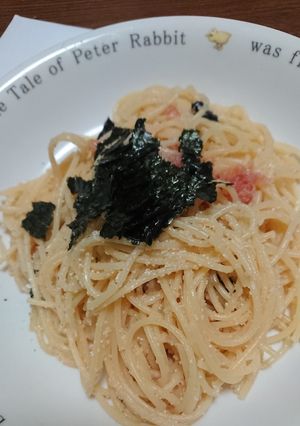 和えるだけ、簡単さっぱり和風明太子パスタ-レシピのメイン写真