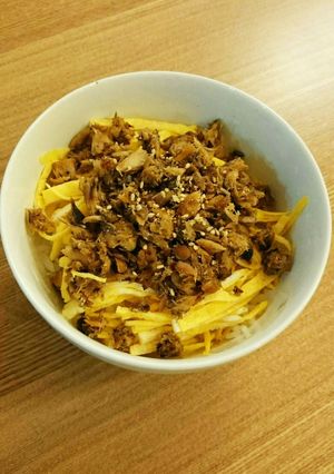サバ缶で★サバのそぼろ丼-レシピのメイン写真