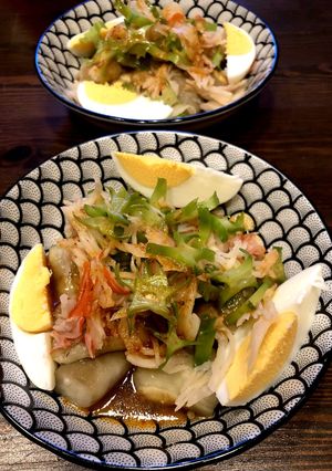 四角豆と焼きなすのアジアンサラダ-レシピのメイン写真