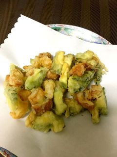 種とワタまで美味しく♡ゴーヤのかき揚げ-レシピのメイン写真