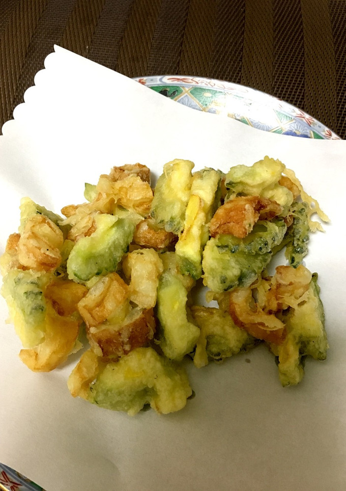 種とワタまで美味しく♡ゴーヤのかき揚げ-レシピのメイン写真