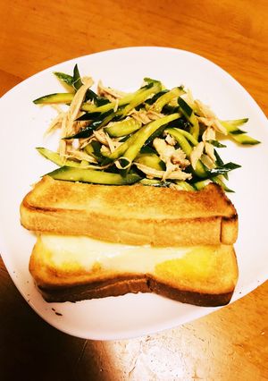 はちみつチーズトースト-レシピのメイン写真