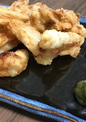 ポリ袋で節約おつまみ！やげん軟骨揚げ☆-レシピのメイン写真