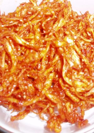 さきいかの辛味和え-レシピのメイン写真