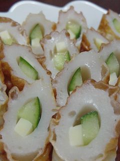 ちくわの中にきゅうりとチーズ-レシピのメイン写真