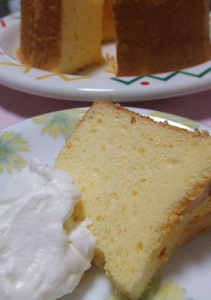 カルピスシフォンケーキ✿-レシピのメイン写真