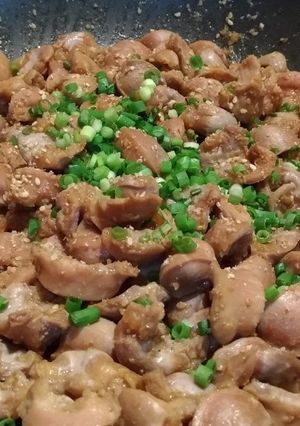 砂ずり（砂肝）のニンニク醤油炒め-レシピのメイン写真