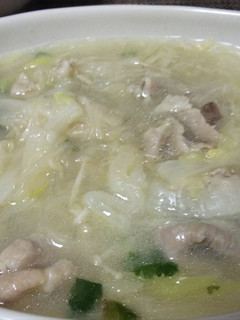 簡単中華・豚肉とエノキの煮浸し-レシピのメイン写真