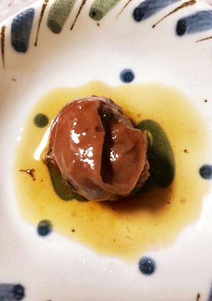 超酸っぱい梅干しをまろやかにする方法-レシピのメイン写真