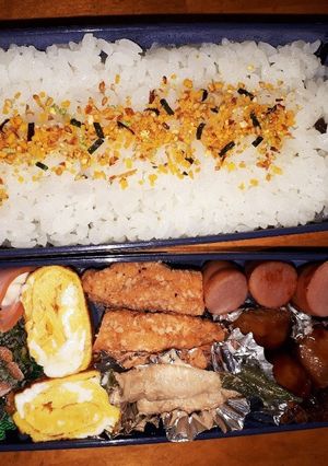小学生子供のお弁当メモ-レシピのメイン写真